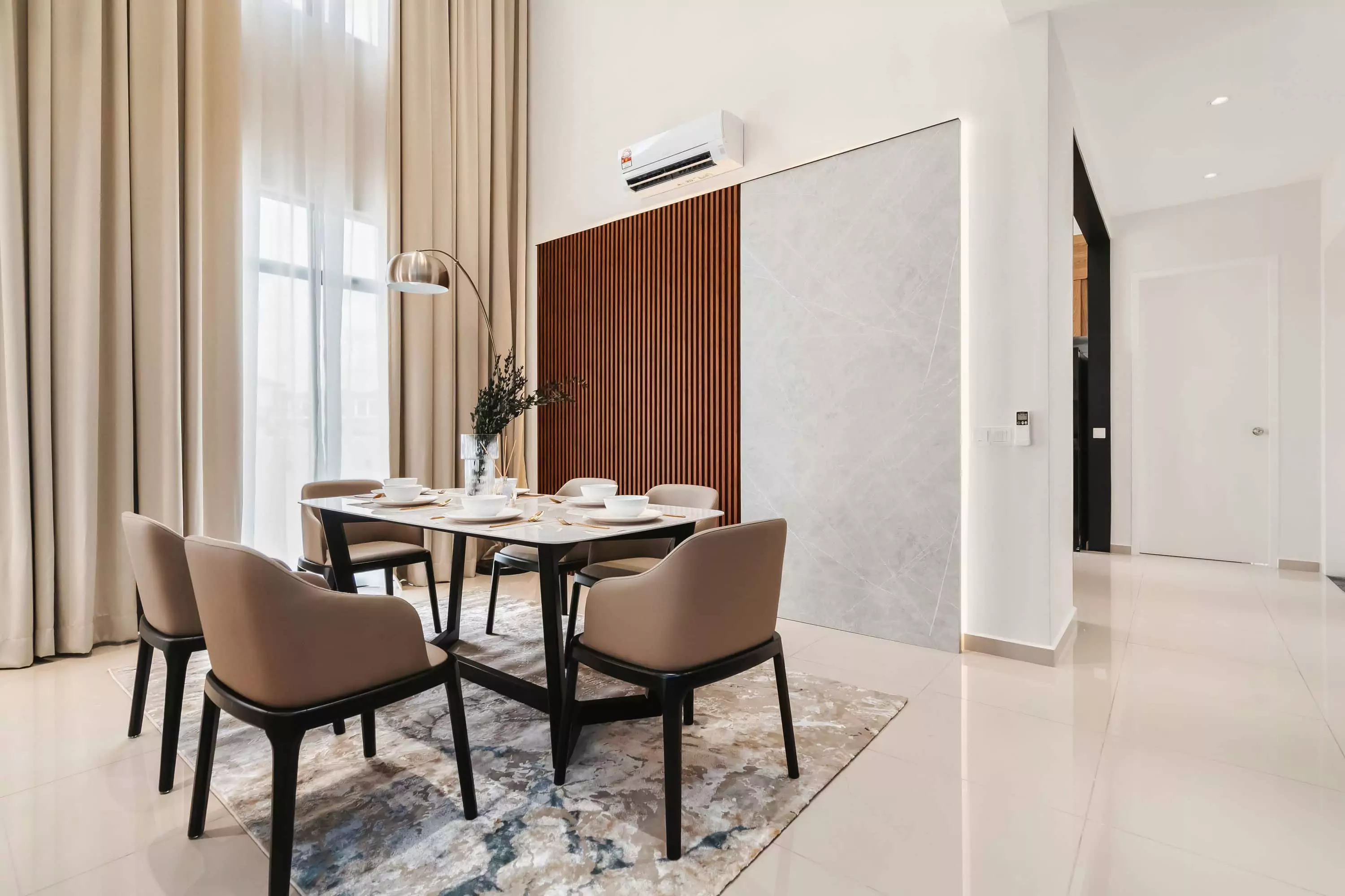 Eco Grandeur Puncak Alam dining area by IDW Design