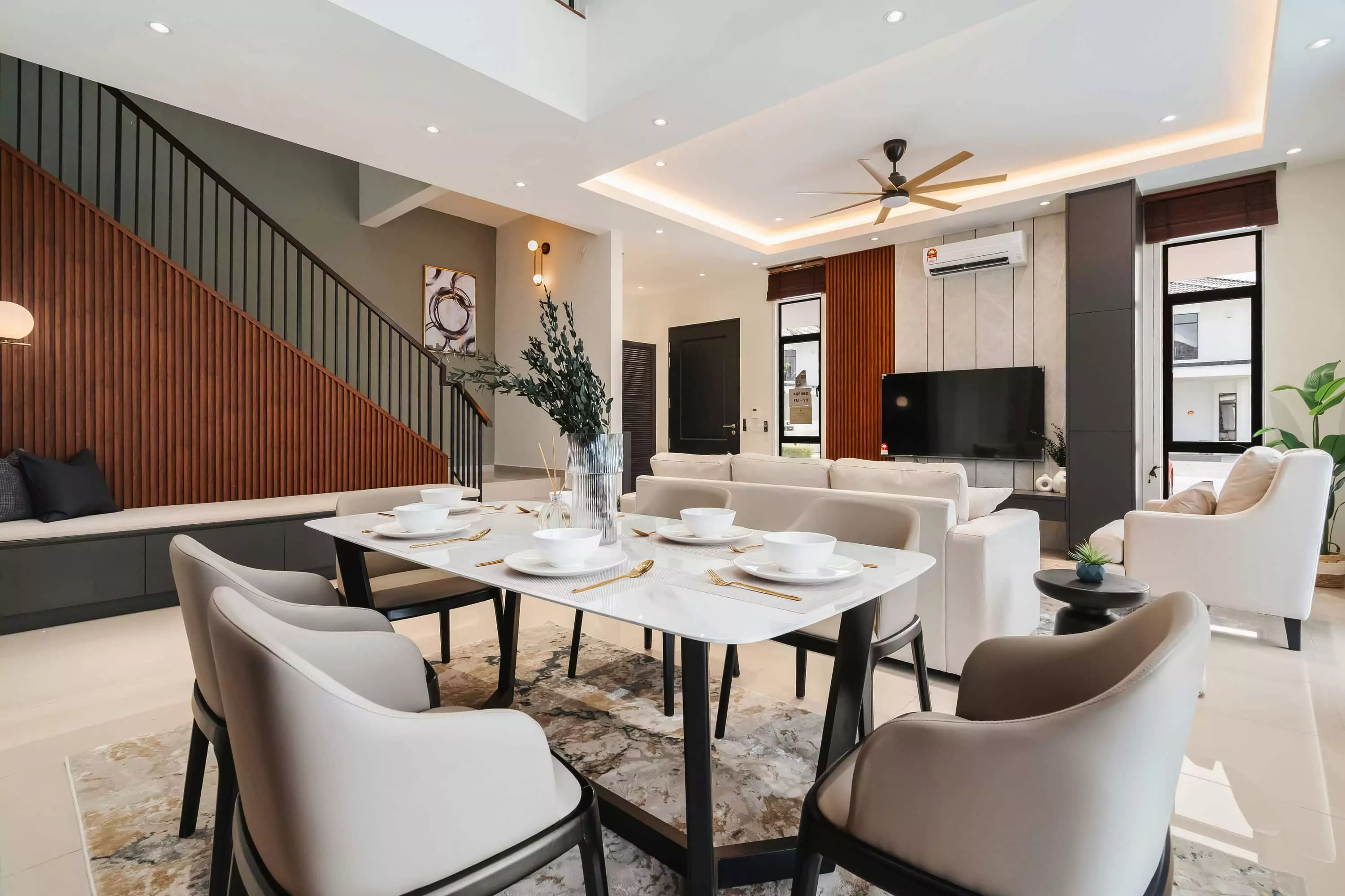 Eco Grandeur Puncak Alam Interior Design Renovation Dining Area IDW Design