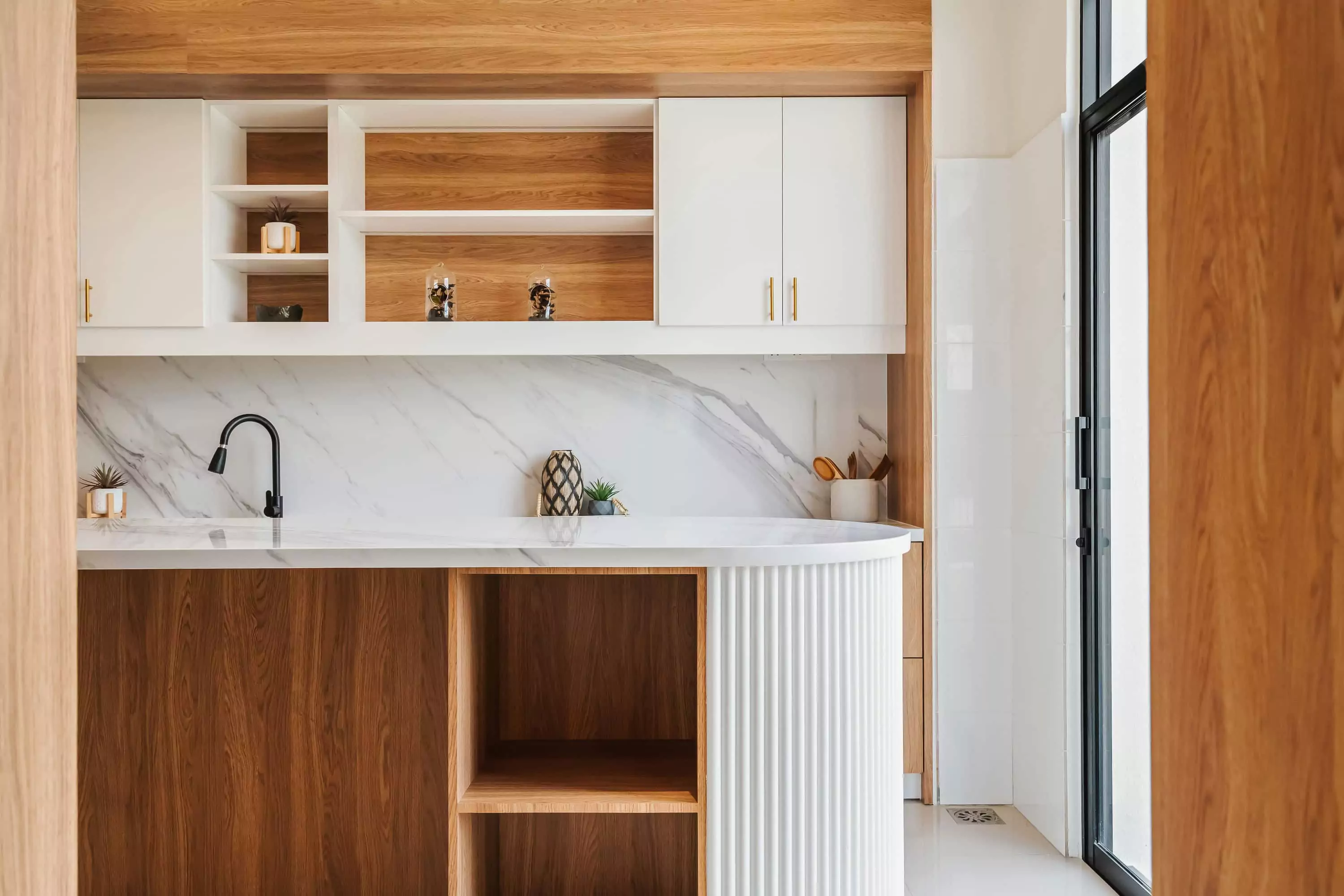 Eco Grandeur Puncak Alam Interior Design Renovation Kitchen Area 1 by IDW Design